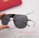 Hot Sale Cartier Replica Black Lens Gold Frame Sunglasses (2)_th.jpg